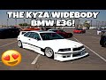 1 OF 1 KYZA WIDEBODY BMW E36!! **drifting event**