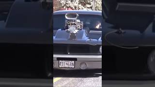 Pro Street Drag Car Cruising! #prostreet #dragcar #musclecars #shortvideo