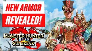 New Armor Reveal FREE DLC Monster Hunter Rise Sunbreak News