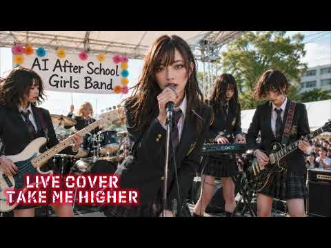 【thank you 17000!】Take Me Higher | 放課後AI女子高生バンドが学園祭でV6をカバーしてみた