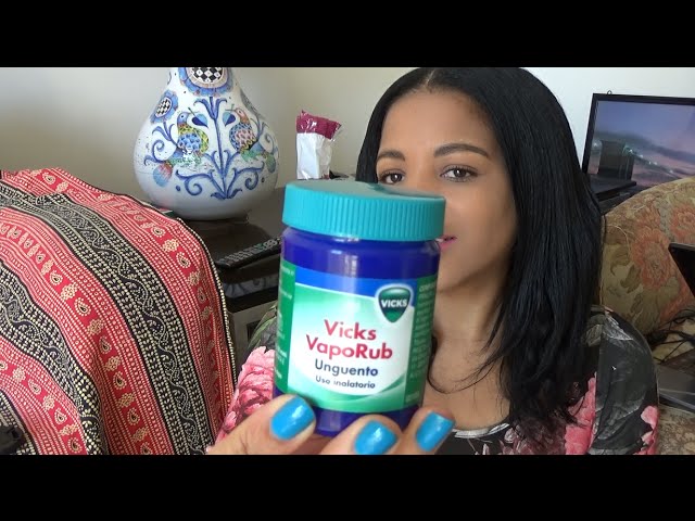 vicks e sal para contusões