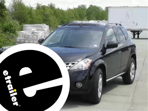 Trailer Hitch Installation - 2006 Nissan Murano - etrailer ... Trailer Hitch Installation - 2006 Nissan Murano - etrailer ...