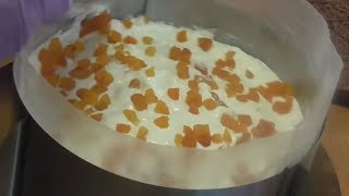 Сметанно - творожный крем. Формирую торт. Юлия Клочкова. Sour cream torozhnyj cream. Make cake.