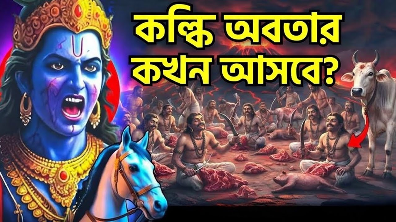 কল্কি অবতার কবে পৃথিবীতে আসবেন? | Kalki Avatar Arrival Time Explained | Puran Katha Yt