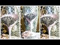 Dollar Tree Luxurious DIY Bling Heart Wine Glass Centerpiece