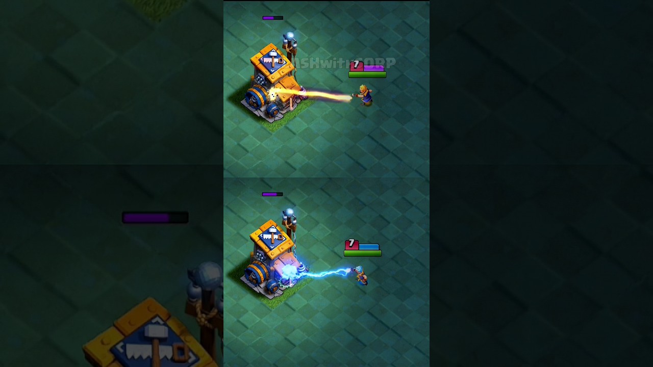 Fire Wizard VS Electro Wizard ✓ Clash of Clans