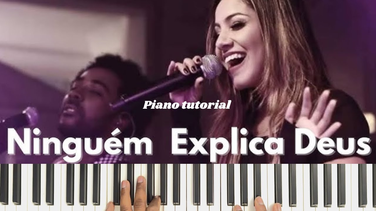 Como Tocar: Ninguém Explica Deus - Preto No Branco Feat. Gabriela Rocha #comotocar #pianotutorial