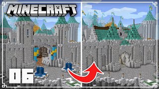 Redoing my Diorite Castle Gatehouse! | Minecraft 1.16 Survival Lets Play Diorite Castle Minecraft