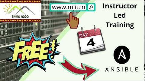 Teaser - Ansible YAML, Playbook - Free Instructor Led Training Series - Part 4
