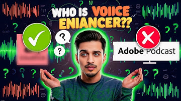 How to Ai voice enhancer  🆕  Ab Adobe Podcast Use Karna Band Karo 🤬 New voice enhancer