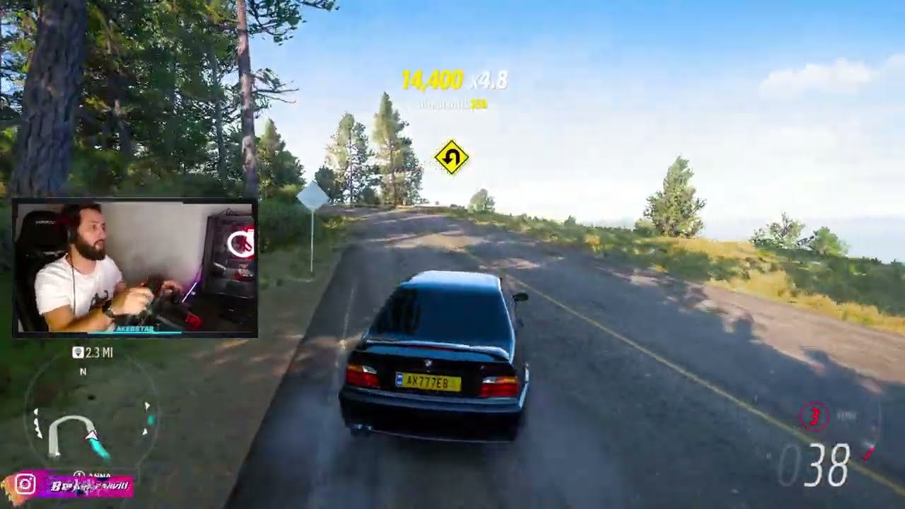 ნანატრი Forza Horizon 5 -ის ვიდეოც ხოდზეა!!! BMW M3 E36 (726 WHP) | Logitech G29 GAMEPLAY