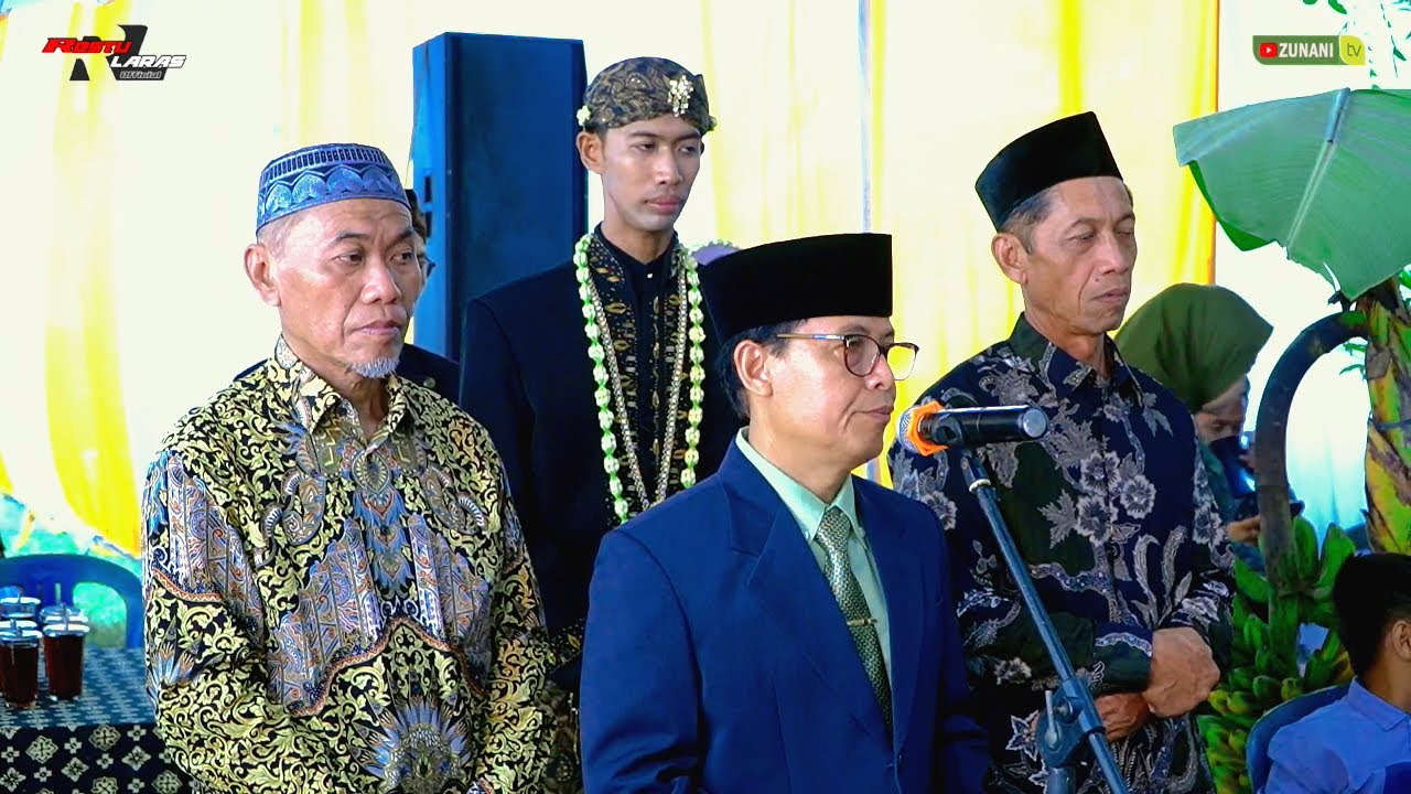 SAMBUTAN PASRAH PENGANTEN PUTRA ADAT JAWA Bp.AGUNG WIBOWO