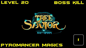Tree Of Savior CBT2 . Solo Killando Chefe. Pyromancer GamePlay