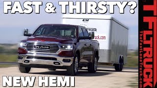 2019 Ram 1500 V8: Real World 060 MPH and Towing MPG Results