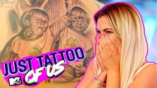 Melissa Breaks Down As Lauren Pays Tribute To Her Dad With A Touching Tattoo | Just Tattoo Of Us 4