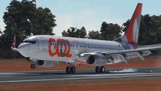 MSFS 2020 | Landing the Boeing 737-800 at Brasília (SBBR)