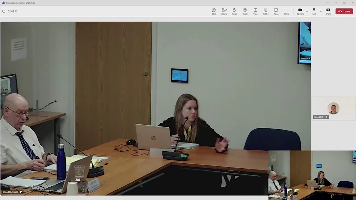 Climate Emergency Overview and Scrutiny Committee 07.01.25 7pm