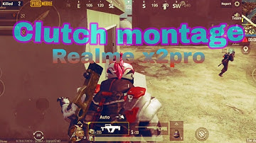 1v4 clutch montage kills Realme x2pro Smooth extreme