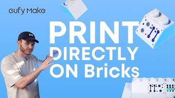 Print on LEGO Bricks at Home! | eufyMake E1 UV Printer