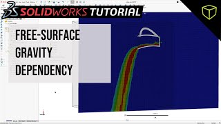 SOLIDWORKS Flow Simulation Tutorial  Free Surface Gravity Dependency