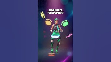 Thumbnail of New "Sandstorm" Emote In Fortnite!!!