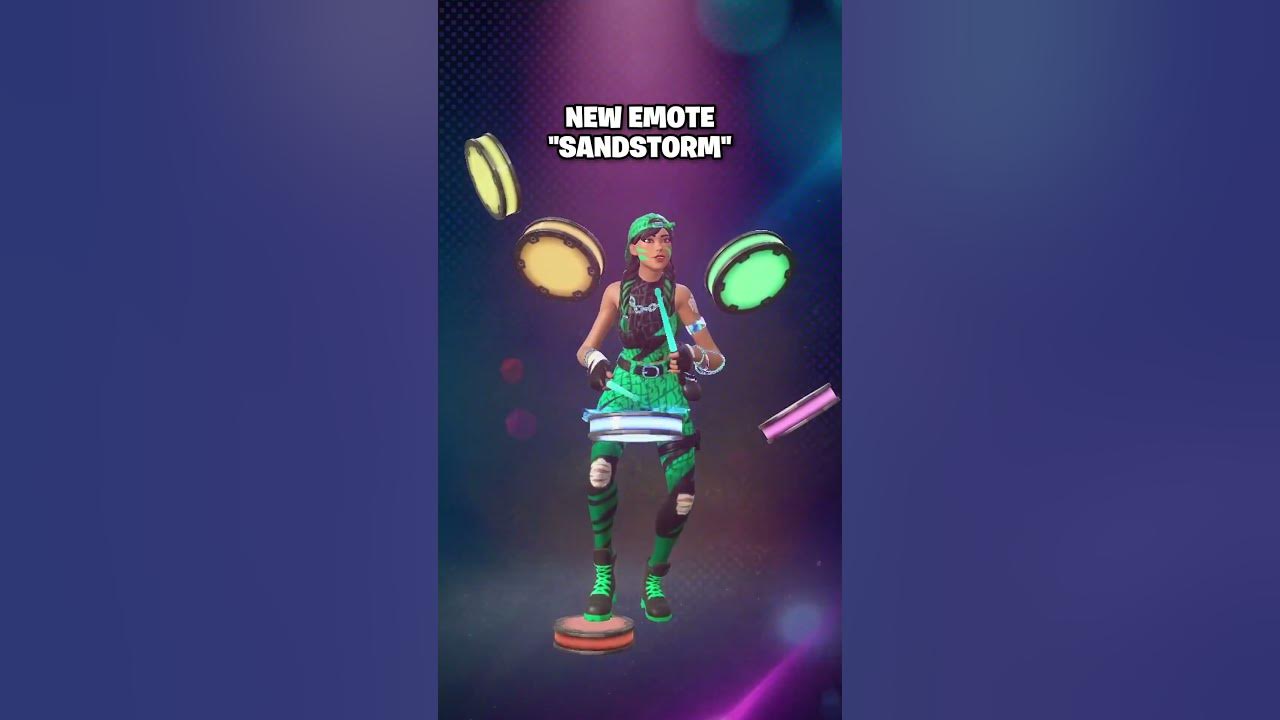 New "Sandstorm" Emote In Fortnite!!!