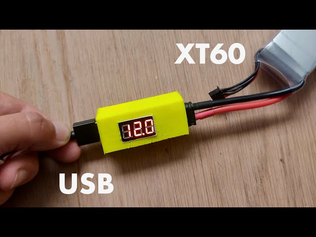 XT60 to USB & Type-C Power Adapter