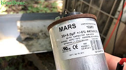 Bad HVAC Capacitor | I Make a Big Mistake