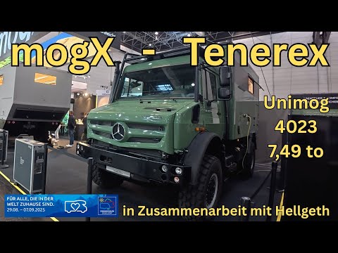 (0072) Unimog 4023 by mogX and Hellgeth the Tenerex - a world-travel-ready off-road monster