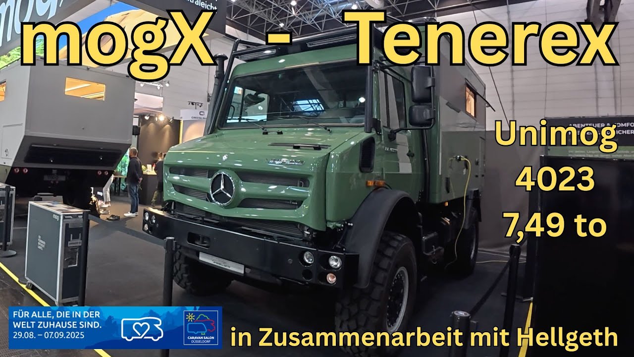 (0072) Unimog 4023 von mogX und Hellgeth der Tenerex - ein weltreisetaugliches Offroad Monster