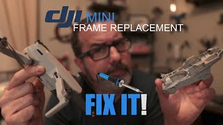 DJI Mini All Models - Mid Frame Replacement - Complete Teardown