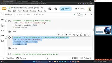 Python Interview Series | Part 11 | Essential String Methods: istitle, zfill, center, ljust, rjust