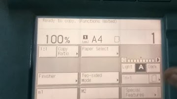 Canon IR 3300/2200  SET THE DEFAULT A4 PAPER SETTING|CANON IR 2200-3300 SET THE DEFAULT A4