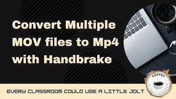 Convert multiple iPhone/MOV videos to mp4 with handbrake