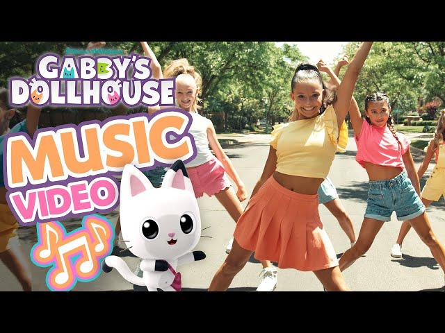 “Dance Like A Gabby Cat” (Dance Remix) - Music Video Party | GABBY’S DOLLHOUSE class=