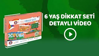 Çocuk Akademi 6 Yaş Dikkat Seti