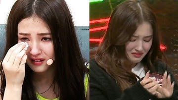 Seeing Nancy cry makes me tear up 😭 Momoland