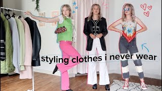 styling pieces in my closet I&#39;ve never worn