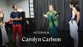 Interview Carolyn Carlson À Propos De Signes Sourires, Gestes Et Couleurs