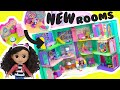 Gabbys dollhouse build new rooms mercat spa room and kitty narwal carnival