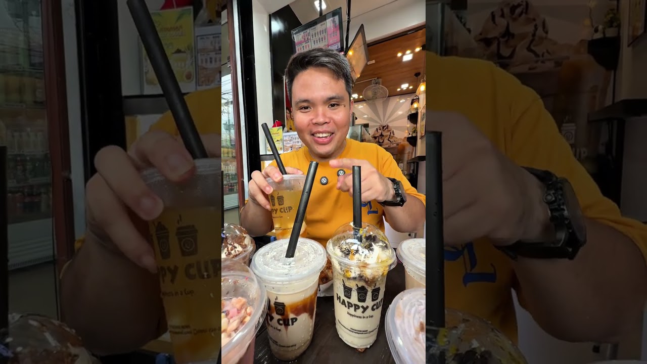 Masarap at Refreshing Drinks ng Happy Cup sa Sampaloc Manila