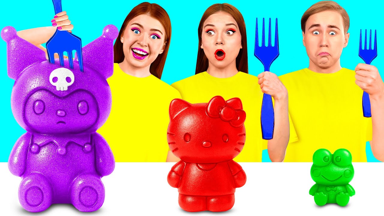 ความท้าทายจานใหญ่ กลาง และเล็ก | แฮ็กอาหารตลก