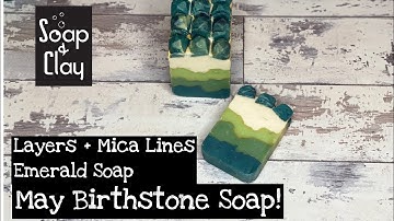 How to make mica lines and textured layers | May Birthstone Orange + Rose | Day 20/365