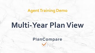 Multi-Year Plan View