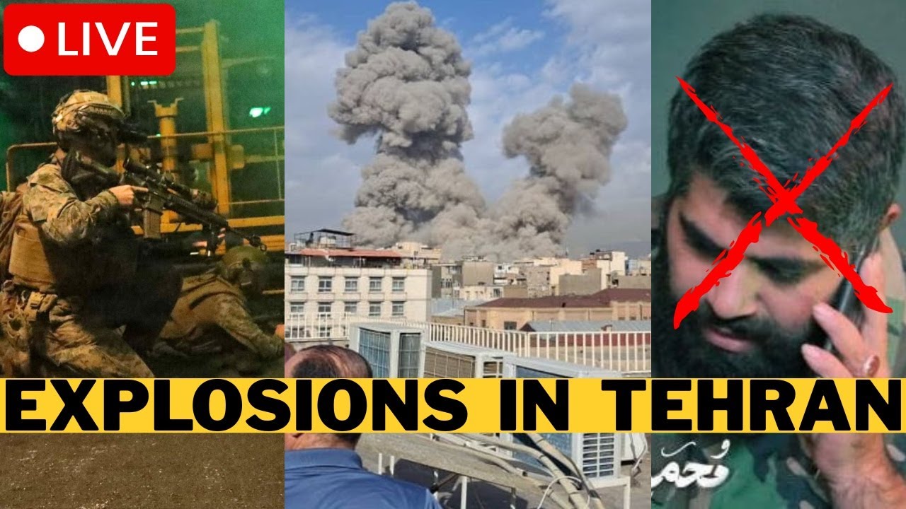 🚨 LIVE: War In Iran ESCALATES - Iranians Assassinate IRGC Leaders - US Ground Troops Drill