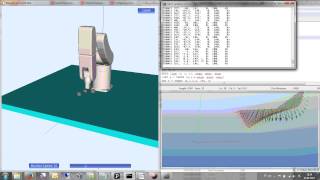 6 axis Adept Viper s650 robot arm describing complex surface