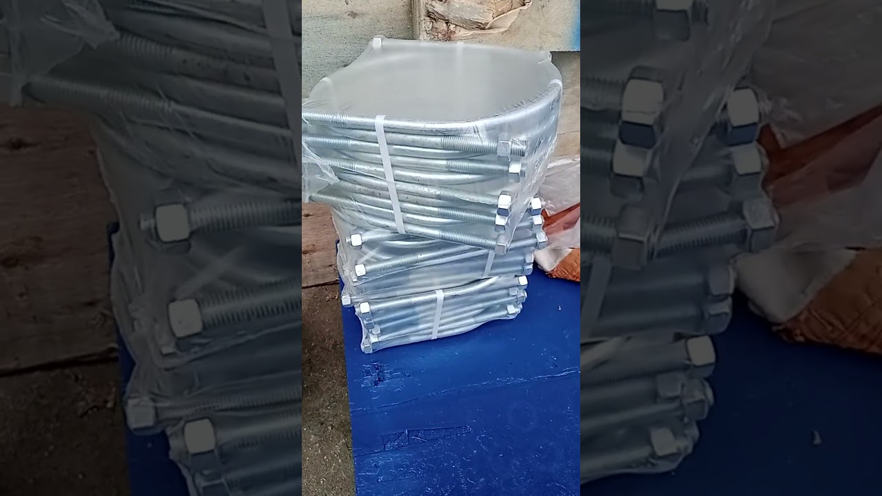 Bolt and Nut With Washers Studs