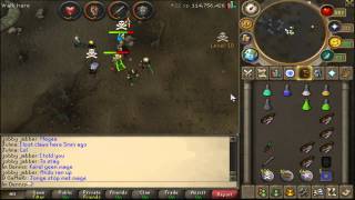Runescape Lm Dennis losing his torva thanks to skull trick
