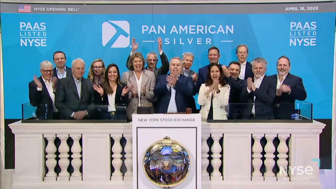 Pan American Silver Corp. (NYSE: PAAS) Rings The Opening Bell®