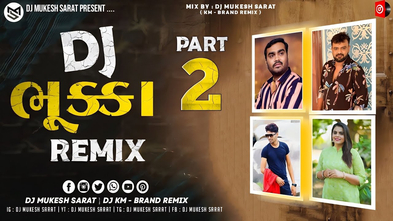 DJ Bhukka  New Gujarati Nonstop Remix 2023  New Gujarati DJ Remix 2023  DJ Mukesh Sarat  DJ KM